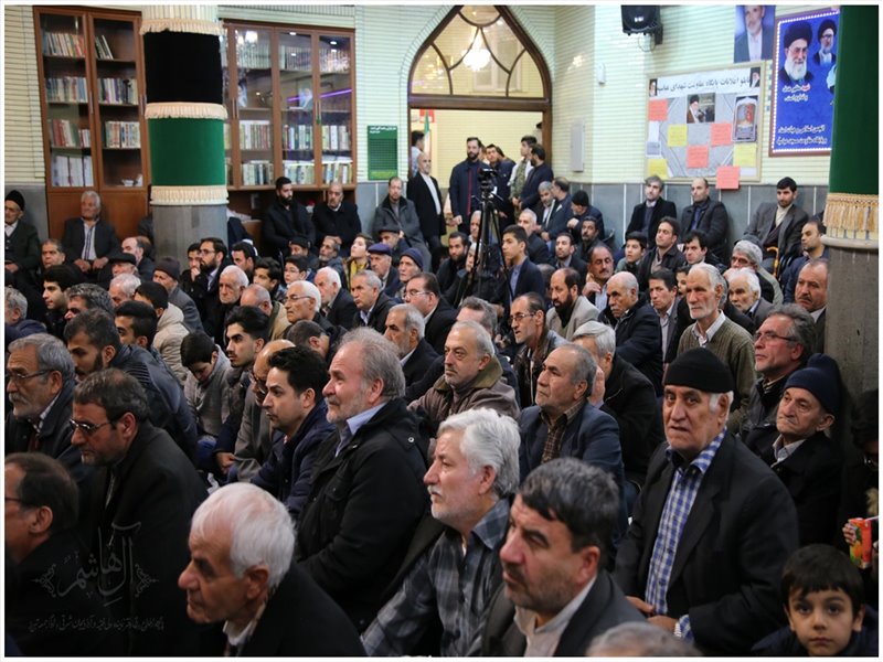گرامیداشت سالگرد پیروزی انقلاب در مسجد عباسیه صائب