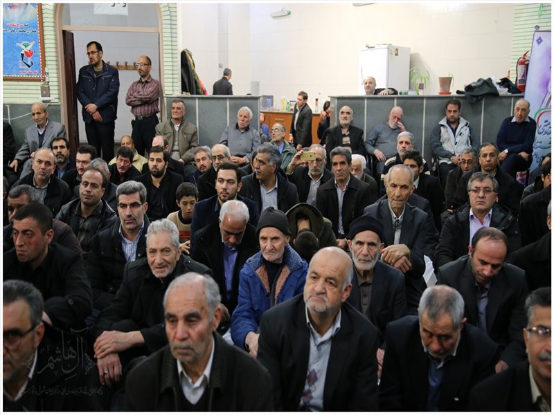 گرامیداشت سالگرد پیروزی انقلاب در مسجد عباسیه صائب