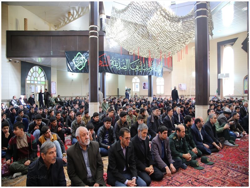 یادواره شهدای شهرستان ملکان با حضور امام جمعه تبریز