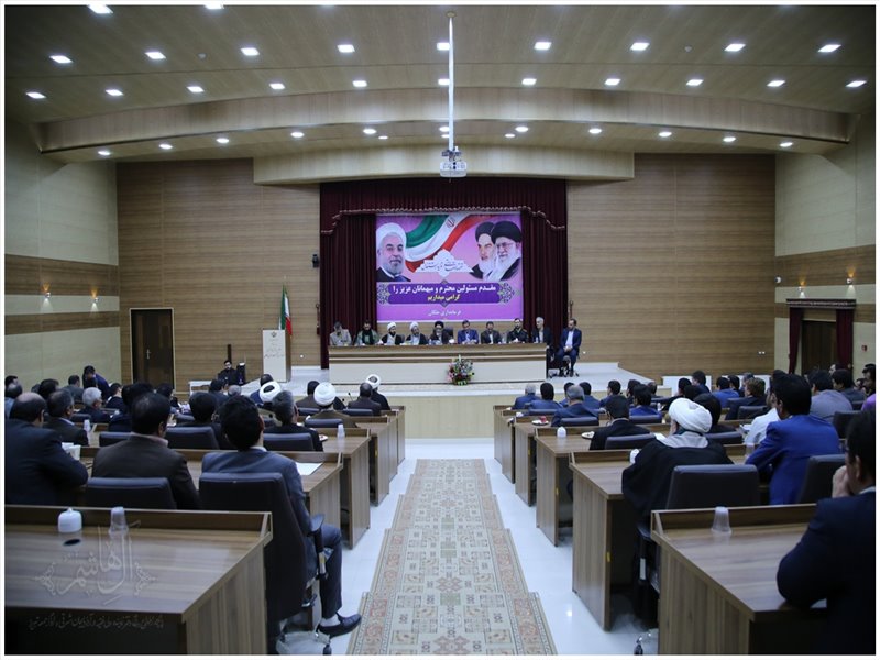 یادواره شهدای شهرستان ملکان با حضور امام جمعه تبریز