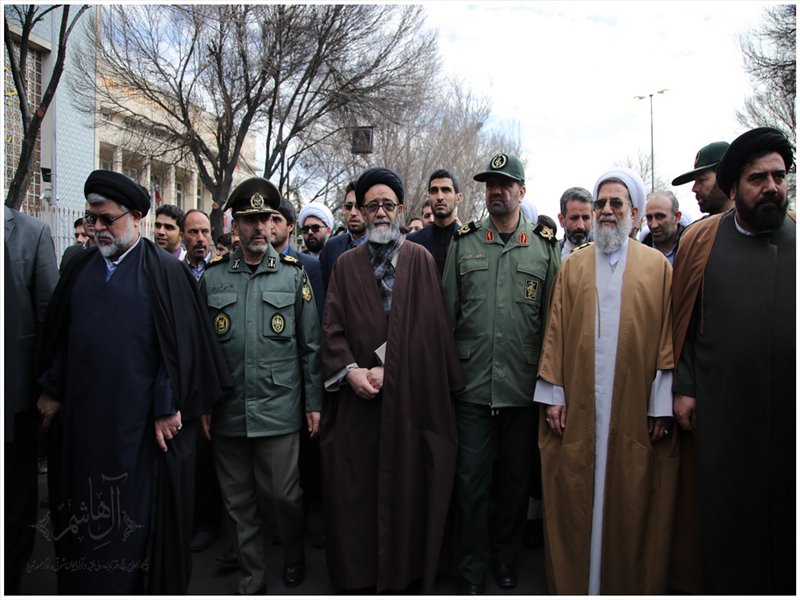 راهپیمایی یوم الله 22 بهمن در تبریز