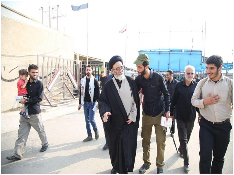 بازدید حجت الاسلام‌ والمسلمین آل هاشم از مرز شلمچه