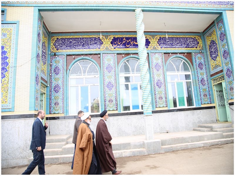 حضور نماینده ولی فقیه در نمازجمعه شهر شربیان