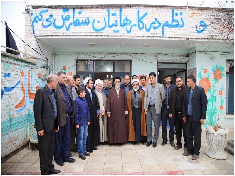 حضور نماینده ولی فقیه در نمازجمعه شهر شربیان