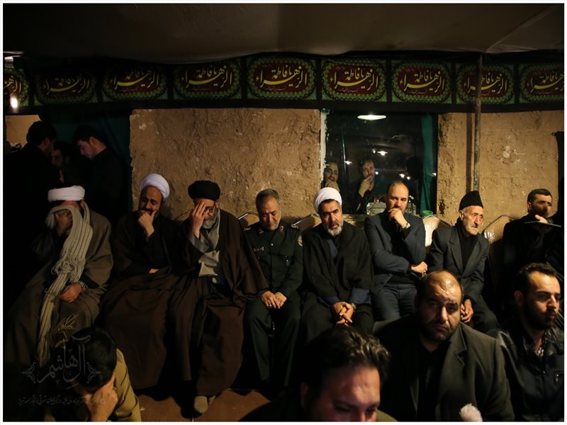 مراسم شام غریبان در حسینیه شهرک فاطمیون