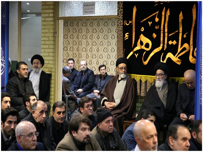 سومین شب عزاداری فاطمیه در بیت امام جمعه تبریز