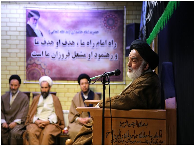 سومین شب عزاداری فاطمیه در بیت امام جمعه تبریز