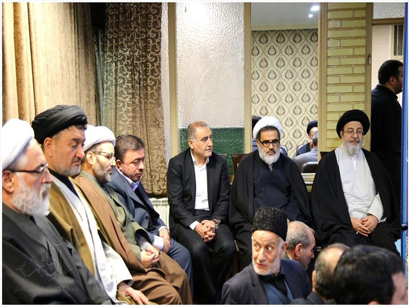 سومین شب عزاداری فاطمیه در بیت امام جمعه تبریز