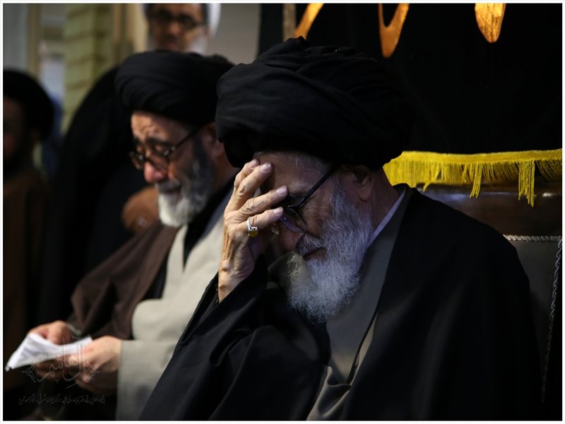 سومین شب عزاداری فاطمیه در بیت امام جمعه تبریز