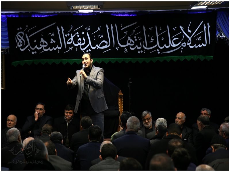 سومین شب عزاداری فاطمیه در بیت امام جمعه تبریز