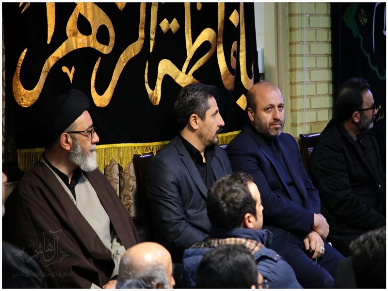 سومین شب عزاداری فاطمیه در بیت امام جمعه تبریز