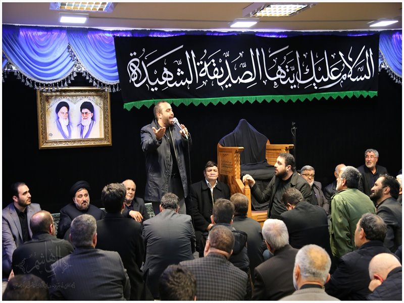 سومین شب عزاداری فاطمیه در بیت امام جمعه تبریز