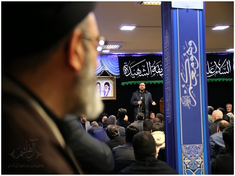 سومین شب عزاداری فاطمیه در بیت امام جمعه تبریز