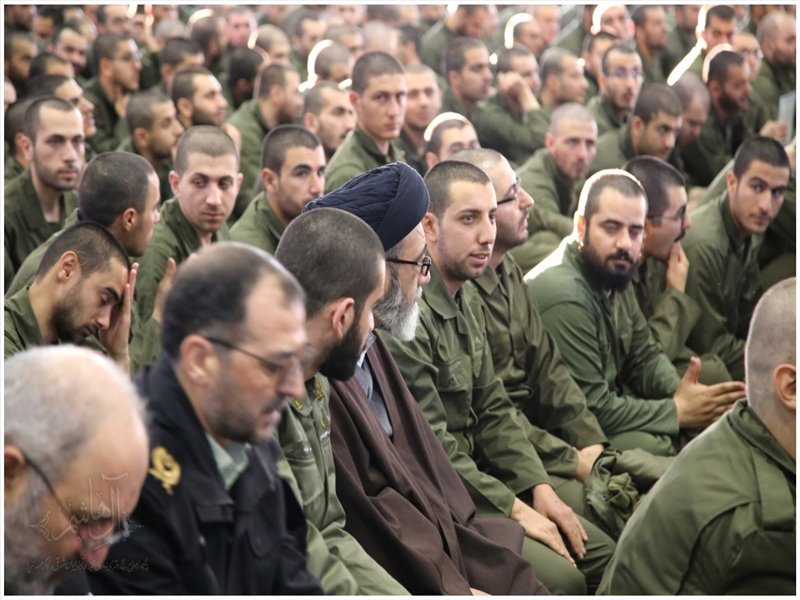 مراسم اولین سالگرد شهید گمنام در مرکز آموزش ولیعصر(عج) ناجا