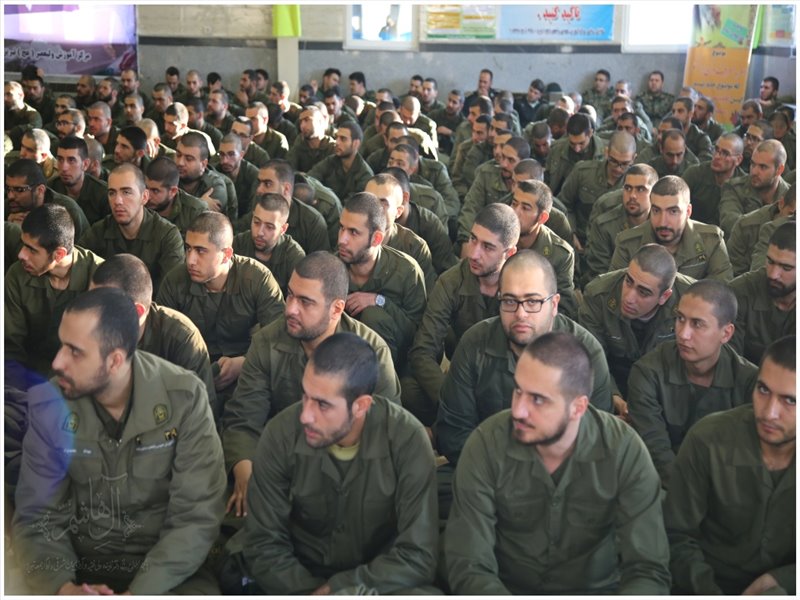 مراسم اولین سالگرد شهید گمنام در مرکز آموزش ولیعصر(عج) ناجا