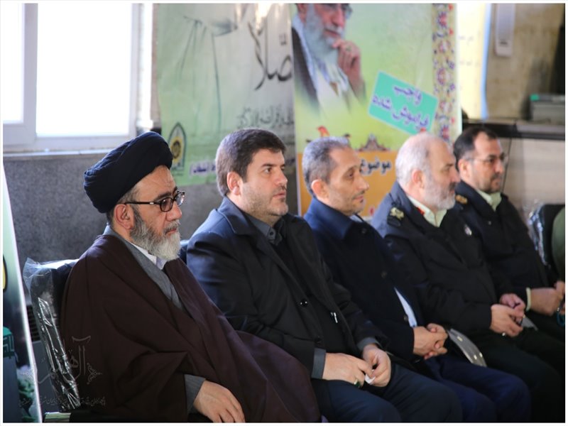مراسم اولین سالگرد شهید گمنام در مرکز آموزش ولیعصر(عج) ناجا