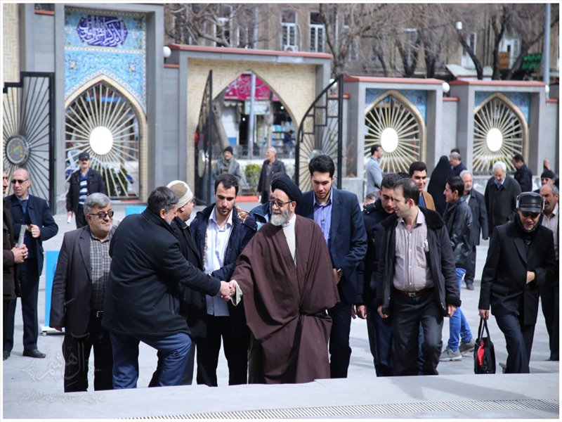 گزارش تصویری نماز جمعه تبریز