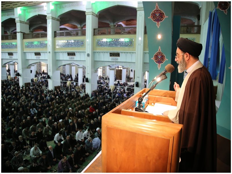 گزارش تصویری نماز جمعه تبریز