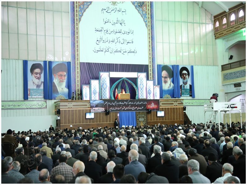 گزارش تصویری نماز جمعه تبریز