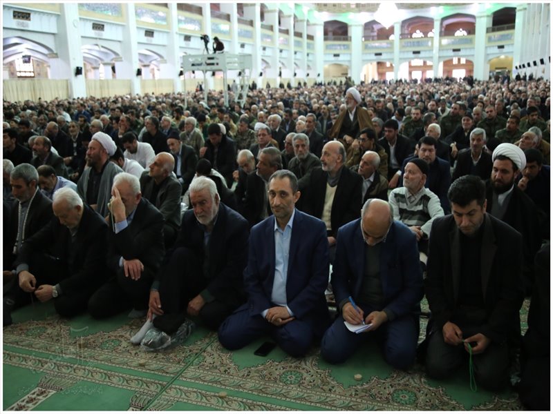 گزارش تصویری نماز جمعه تبریز