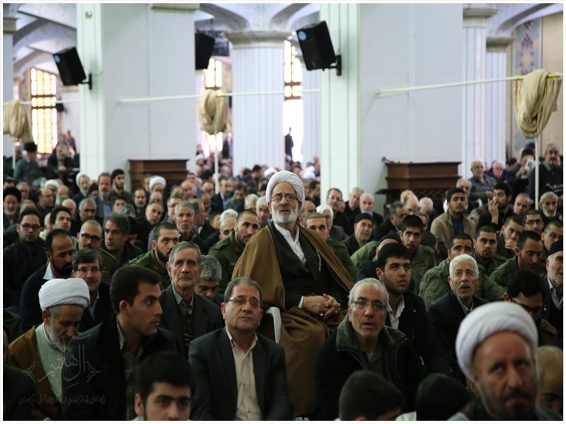 گزارش تصویری نماز جمعه تبریز