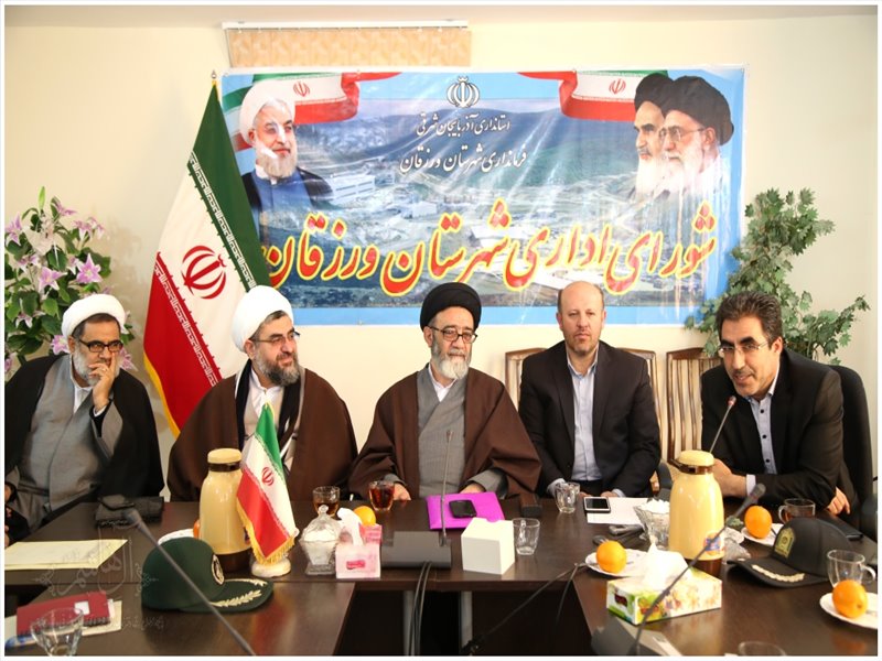 سفر نماینده ولی فقیه در استان به شهرستان ورزقان