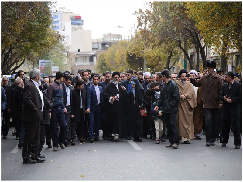 تشییع پیکر مطهر شهید عبدالحسین همایون آذر