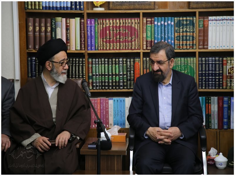 دیدار سرلشکر پاسدار رضایی با امام جمعه تبریز