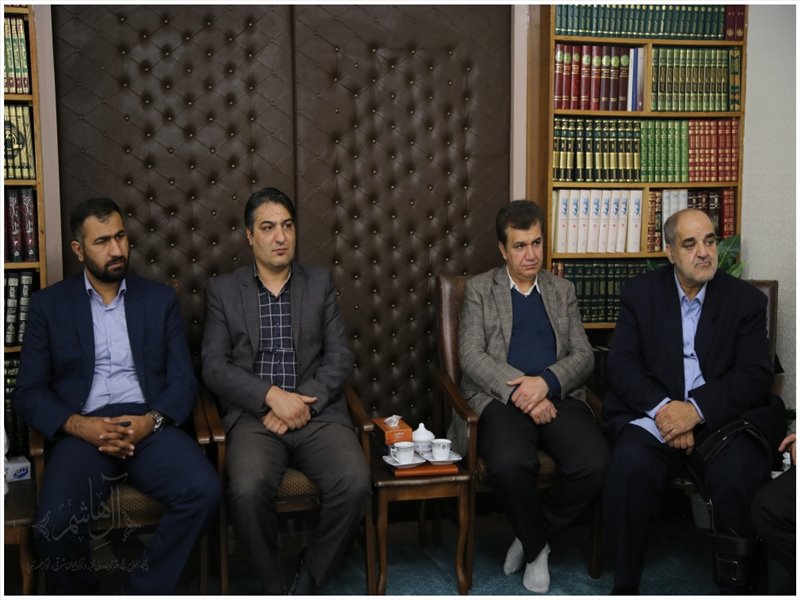 دیدار سرلشکر پاسدار رضایی با امام جمعه تبریز