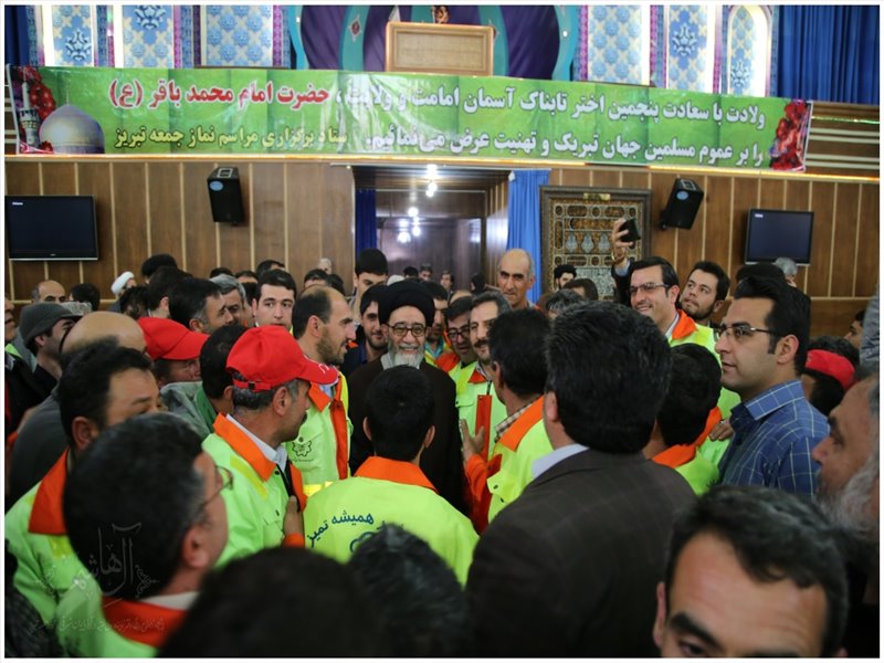 گزارش تصویری نماز جمعه تبریز