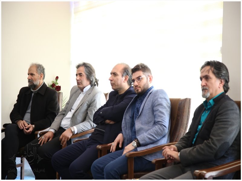 دیدار صمیمی تعدادی از هنرمندان سینما و تئاتر تبریز