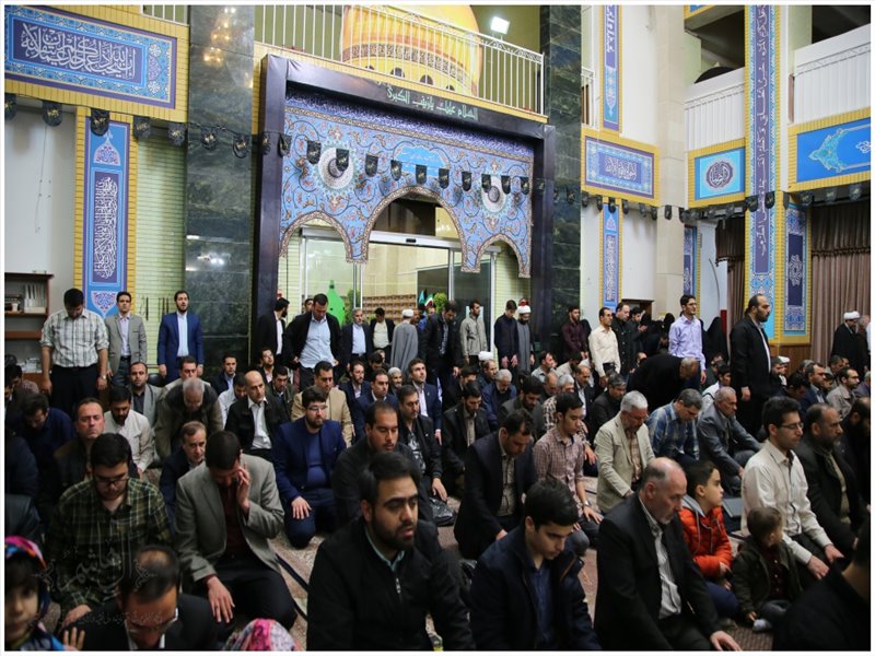 برگزاری مراسم عید با شهدا در تبریز