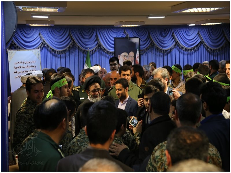 دیدار شورای فرماندهی و پیشکسوتان سپاه عاشورا