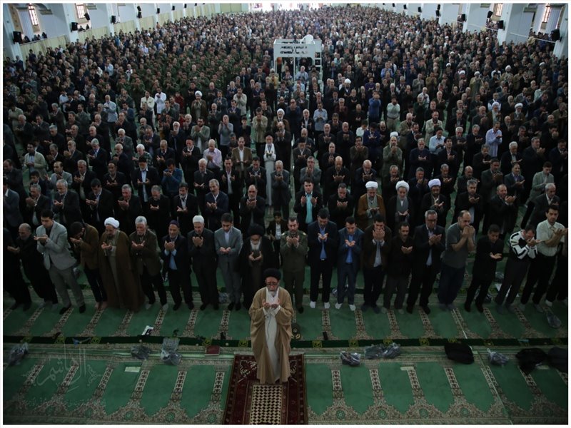 گزارش تصویری نماز جمعه تبریز