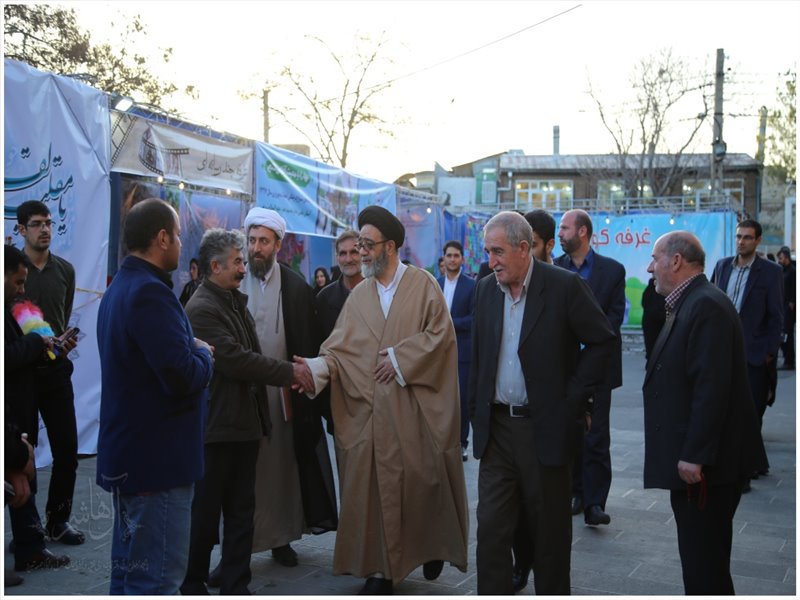 بازدید نوروزی امام جمعه تبریز به روایت تصویر