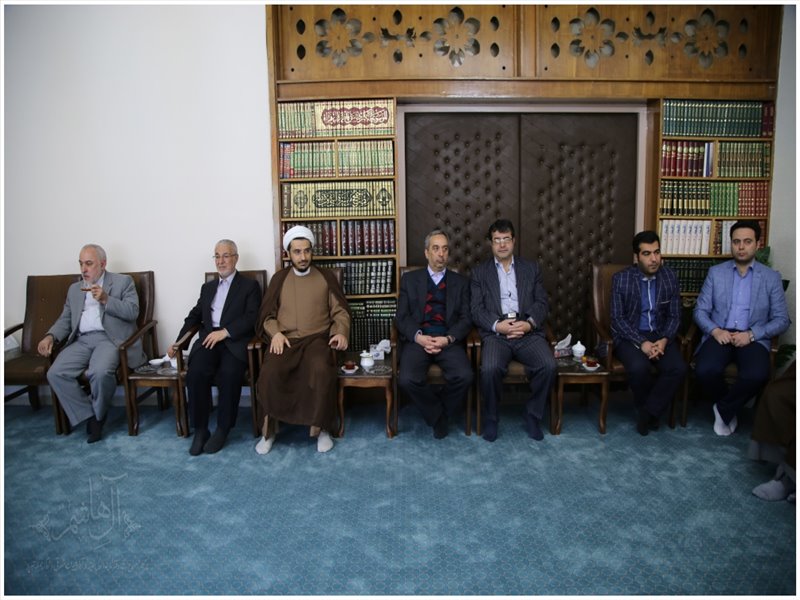 دیدار نوروزی امام جمعه تبریز با مدیران و مسئولان استانی