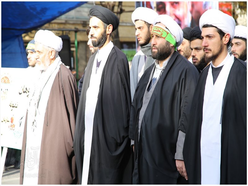 حماسه اجتماع بزرگ بسیجیان در تبریز