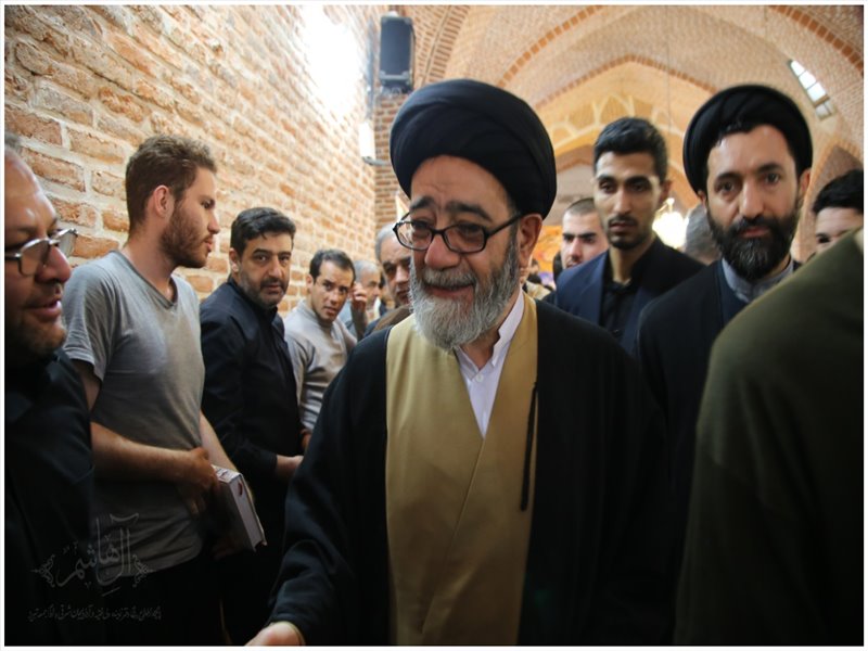 حضور نماینده ولی فقیه در جمع معتکفین مسجد جامع تبریز