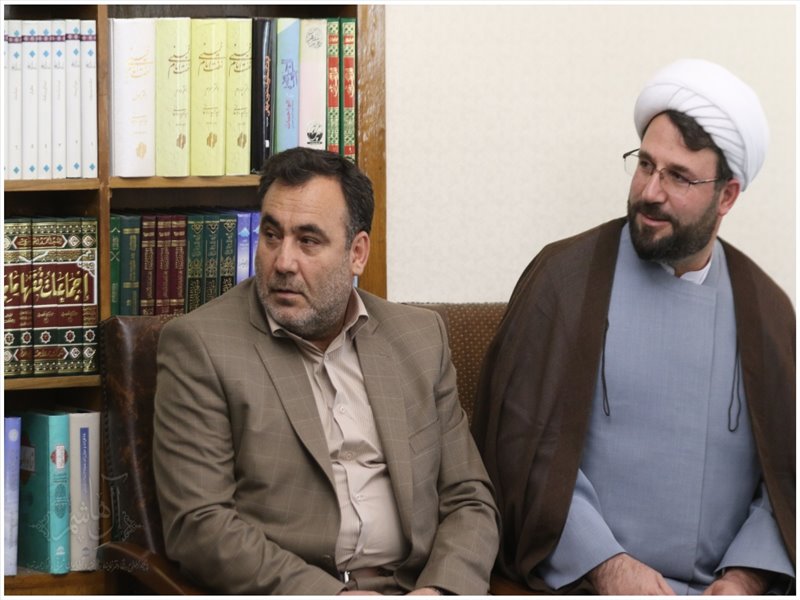 دیدار مؤسسات فعال قرارگاه سازندگی خاتم الانبیاء استان با امام جمعه تبریز