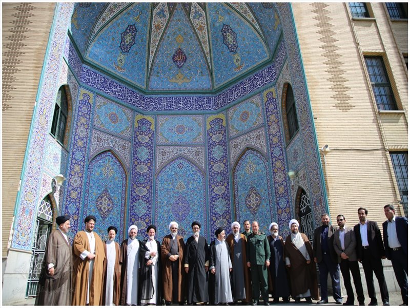 گزارش تصویری از حضور امام جمعه تبریز در آذربایجان غربی