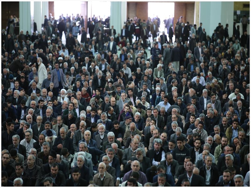 گزارش تصویری نماز جمعه تبریز
