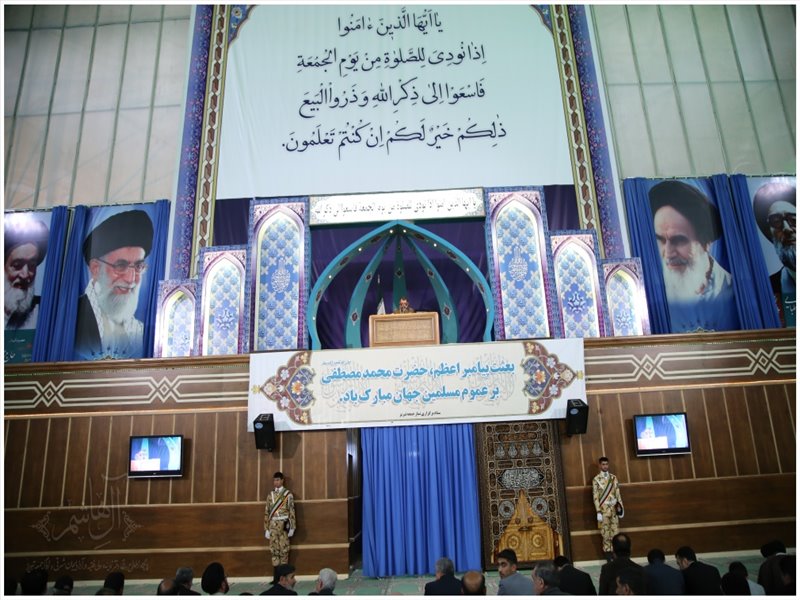گزارش تصویری نماز جمعه تبریز