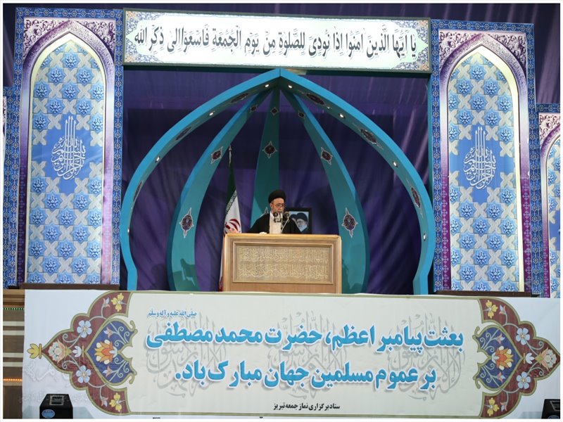 گزارش تصویری نماز جمعه تبریز