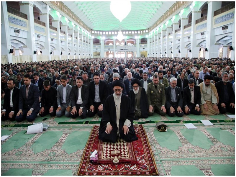 گزارش تصویری نماز جمعه تبریز