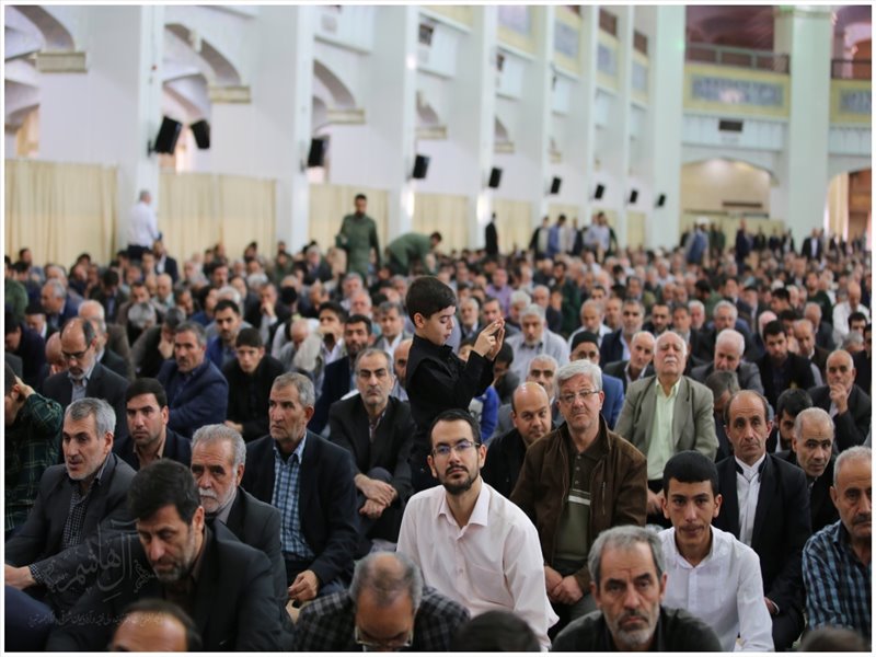 گزارش تصویری نماز جمعه تبریز