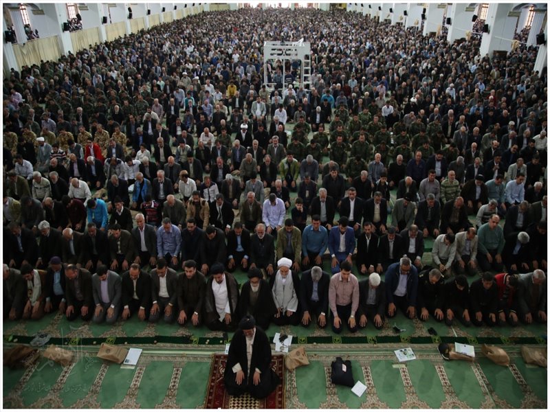 گزارش تصویری نماز جمعه تبریز