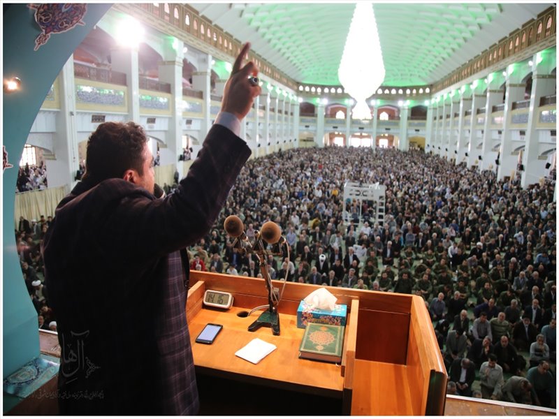 گزارش تصویری نماز جمعه تبریز