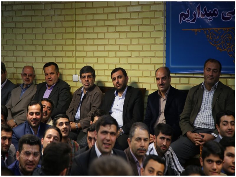 دیدار مداحان پیشکسوت با امام جمعه تبریز