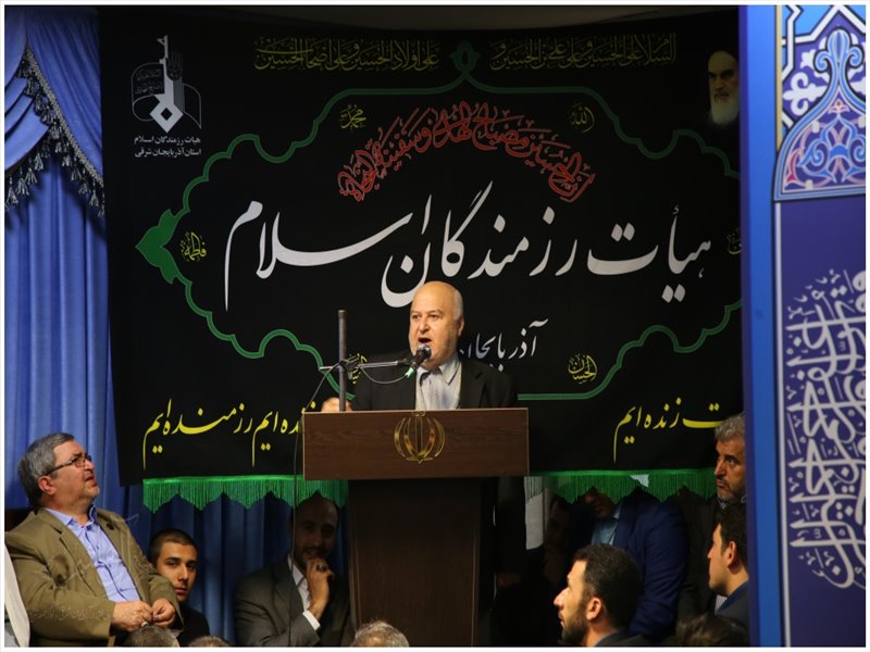 دیدار مداحان پیشکسوت با امام جمعه تبریز