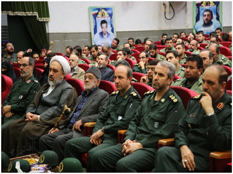 تجلیل از پاسداران نمونه سپاه عاشورای آذربایجان شرقی